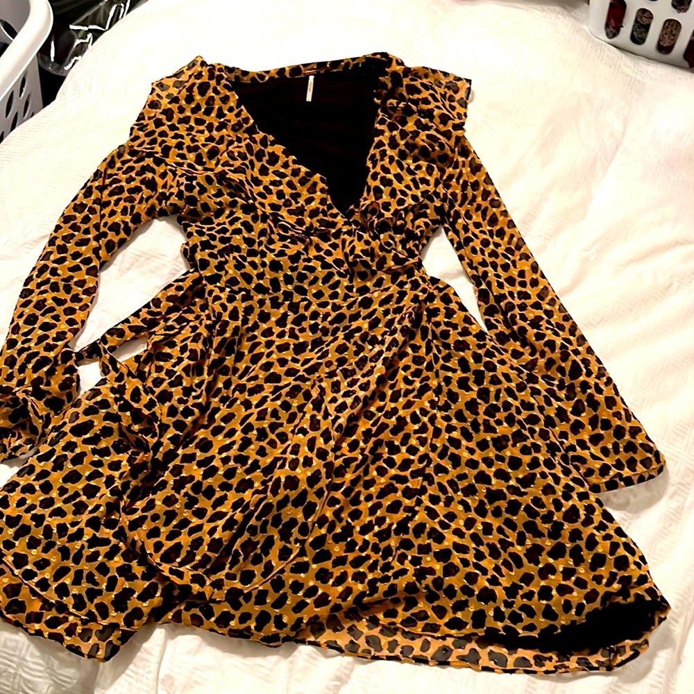 Free people wrap dress